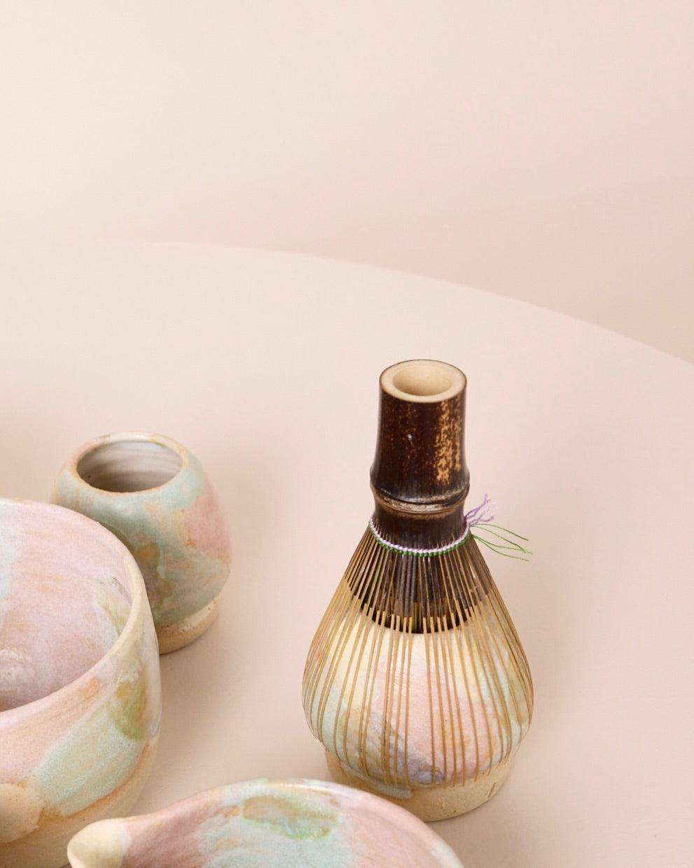 Meachy Matcha x Ceramics by J - Matcha Besen Halter