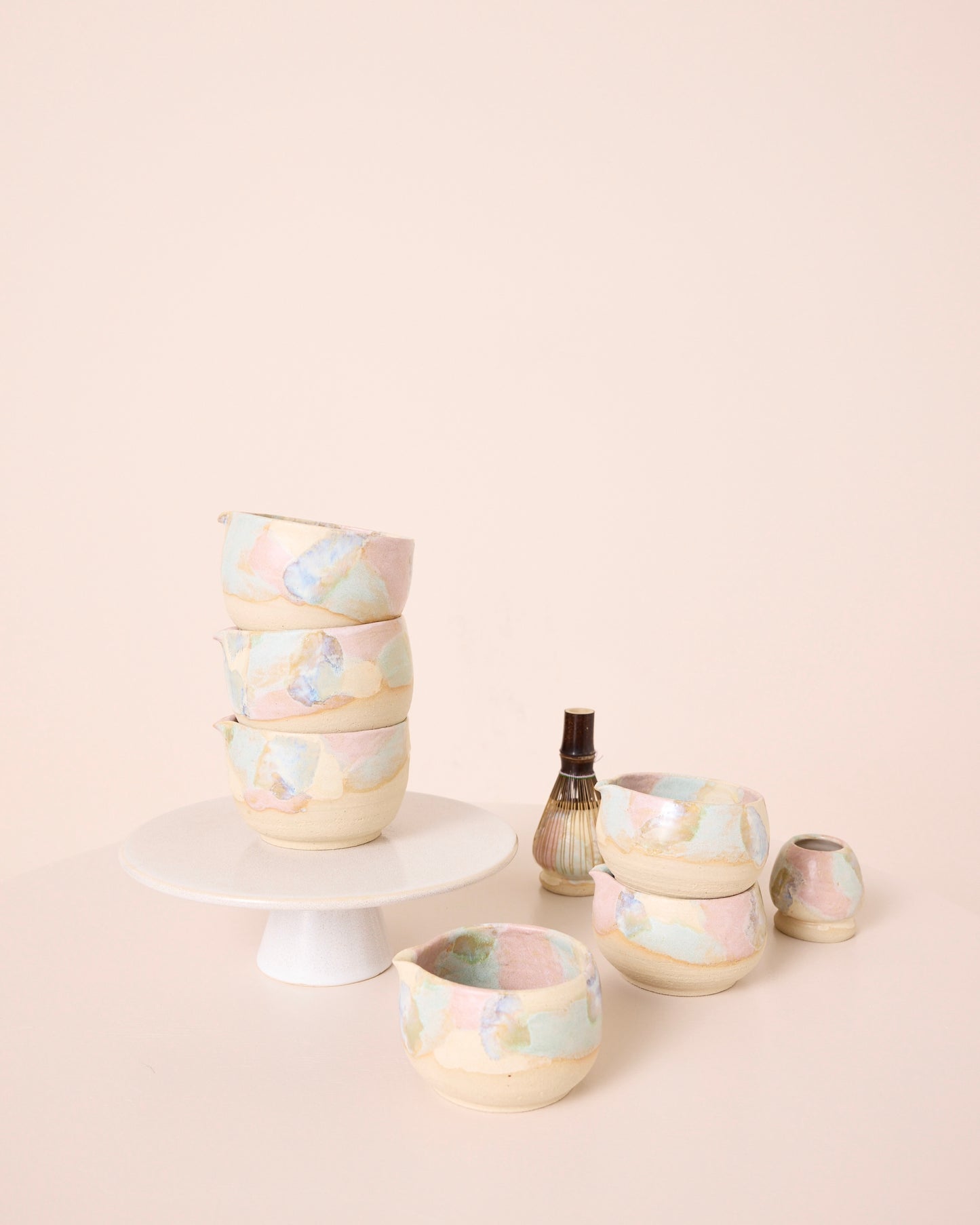Meachy Matcha x Ceramics by J Matcha Bowl